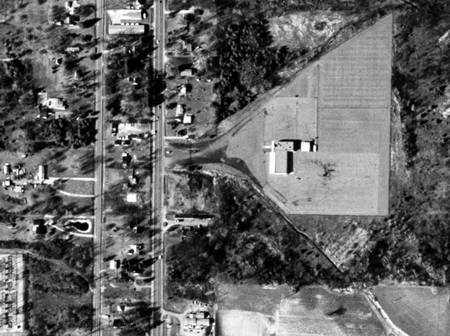 Northland Drive-In Theatre - Aerial - Photo From Terraserver (newer photo)